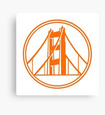 Golden Gate Golden State Canvas Print