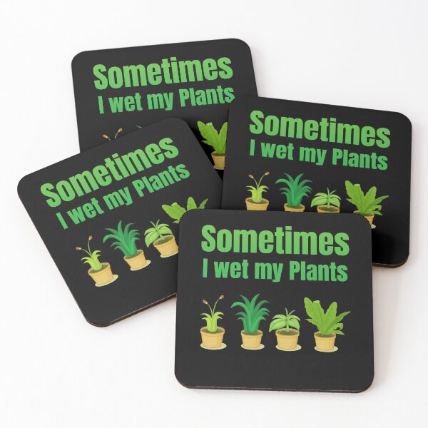 Item preview, Sometimes I wet my Plants | Funny Gardening designed and sold by DynastyArt.