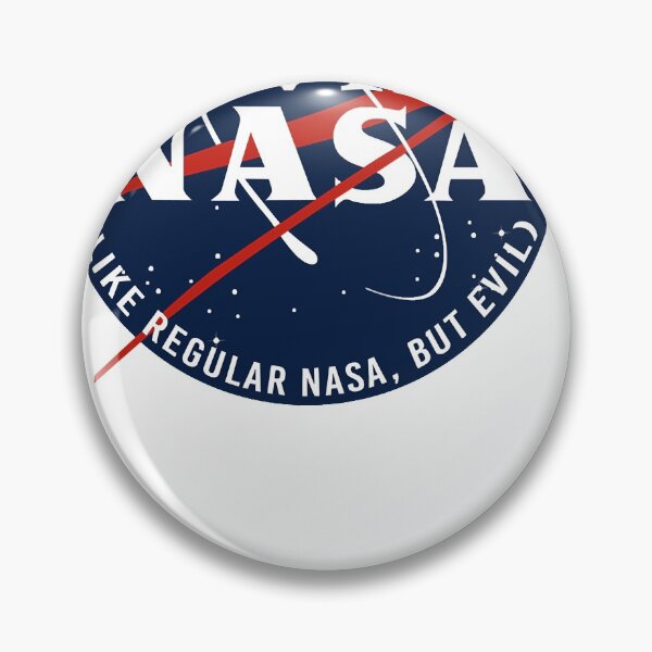 Item preview, EVIL NASA (like regular nasa, but evil) designed and sold by CHRISTADENT.