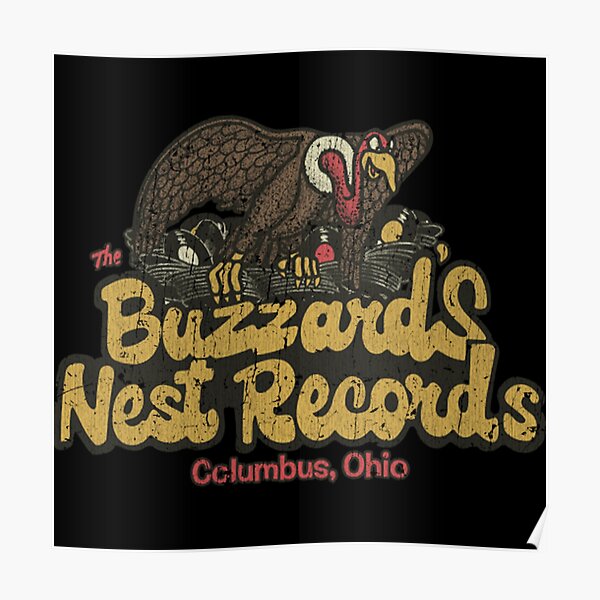 Buzzard's Nest Records 1976 Shirt Poster
