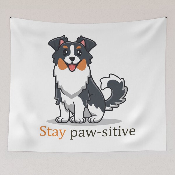 Item preview, Stay Pawsitive Dog designed and sold by elcapitano12.