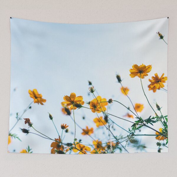 Item preview, Happy Yellow Cosmos Flowers designed and sold by Benn-IA.