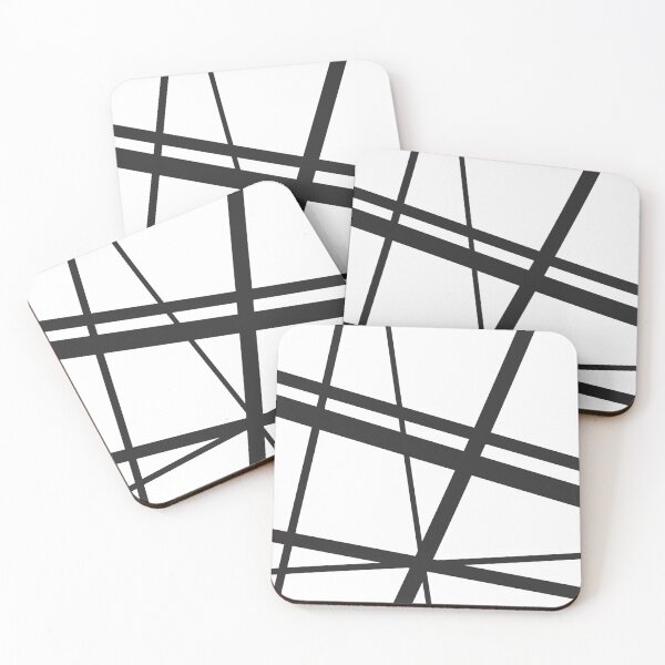 Item preview, Black and White Geometric Lines designed and sold by DHSTN.