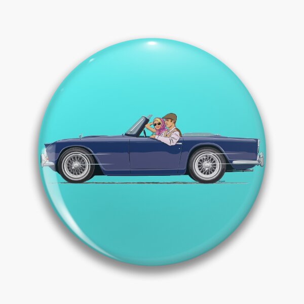 Item preview, Royal Blue coloured TR4 with optional wire wheels designed and sold by Bigs66.