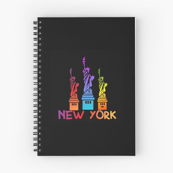 Item preview, STATUE OF LIBERTY AND NEW YORK IN GRADIENT SHADES - Addicted to NEW YORK designed and sold by samArtline.