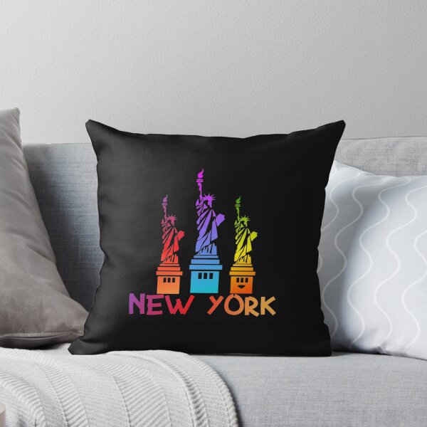 Item preview, STATUE OF LIBERTY AND NEW YORK IN GRADIENT SHADES - Addicted to NEW YORK designed and sold by samArtline.