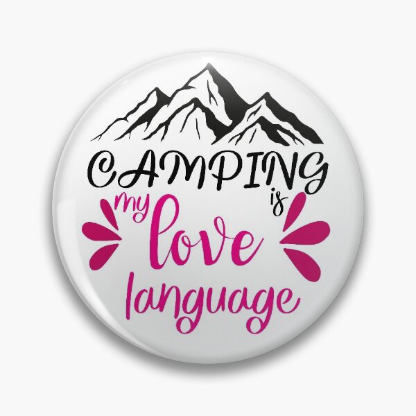 Item preview, Camping is my love language designed and sold by abooobrand.