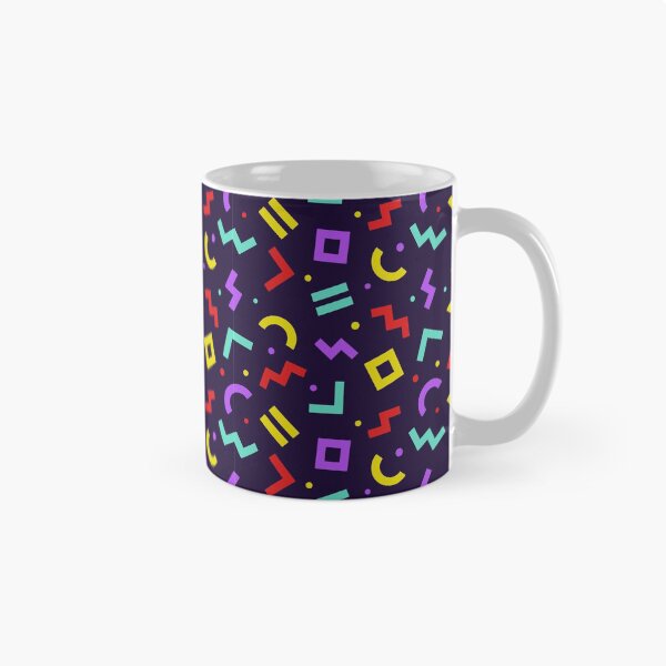 Item preview, Memphis Style Seamless Pattern Colorful Geometric Chaotically Oriented Shapes Background Abstract Cover Design designed and sold by Peekonet.