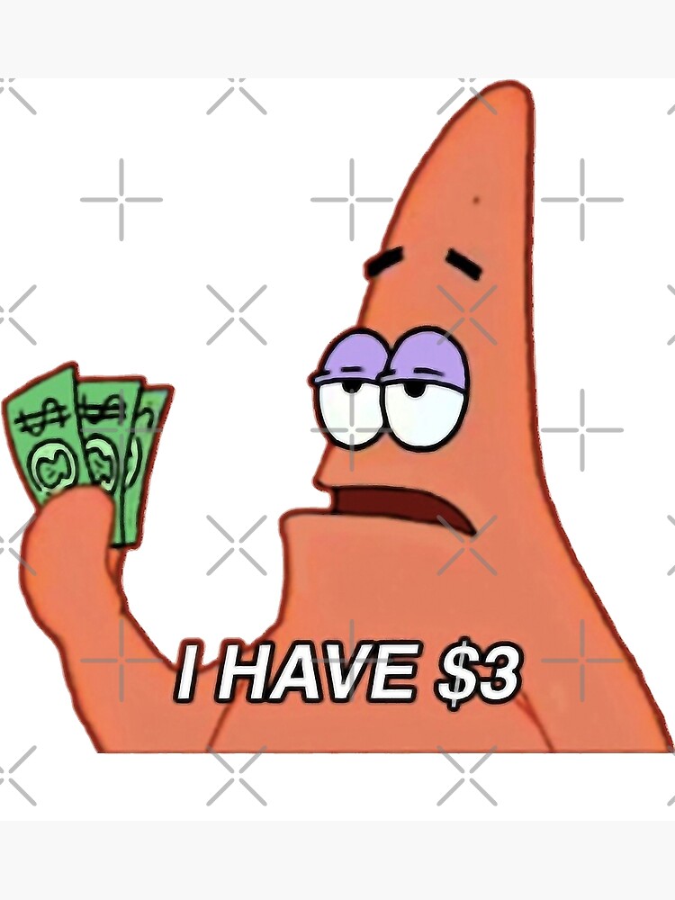 "Patrick Star brach Meme Spongebob Gelb Beste Freunde Schwammkopf Radio
