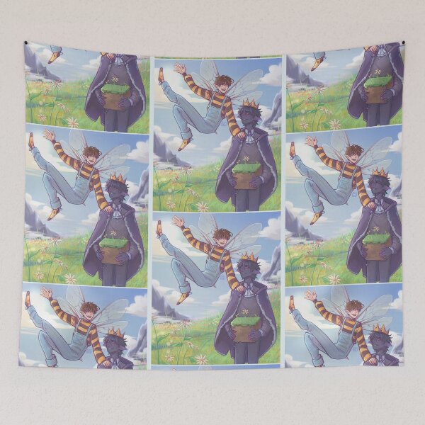 Item preview, Bee Boy and Ender Prince  designed and sold by VintageroqVinyl.