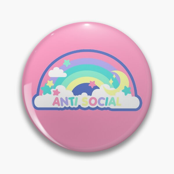 Item preview, Anti Social designed and sold by gutsandglitter.
