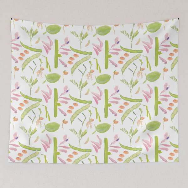 Item preview, Broad Beans in Gouache designed and sold by Janneke Calle.