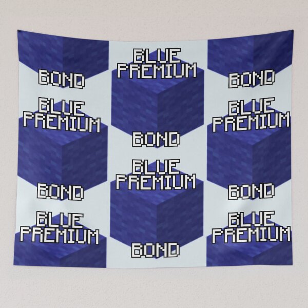 Item preview, Blue premium bond designed and sold by VintageroqVinyl.