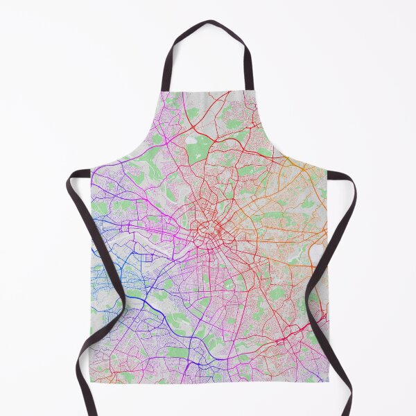Item preview, Manchester City Map of England - Colorful designed and sold by deMAP.