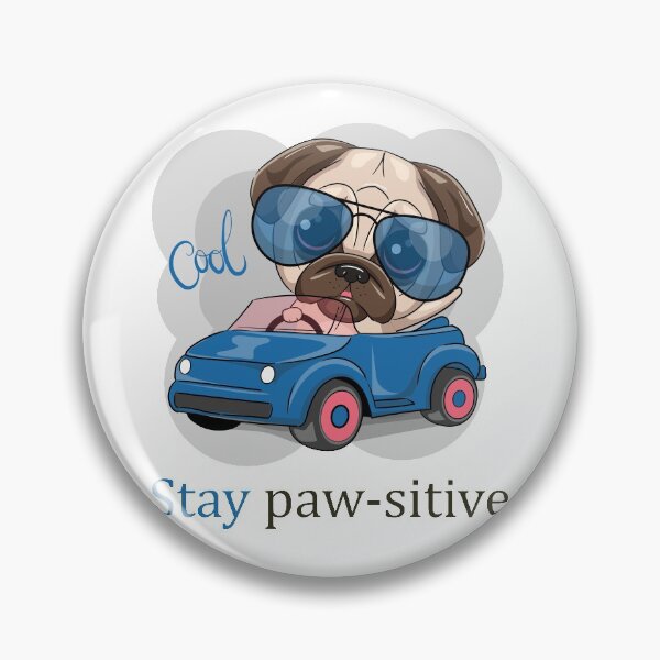 Item preview, Stay Pawsitive Dog designed and sold by elcapitano12.
