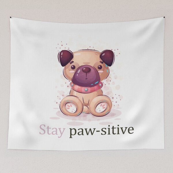 Item preview, Stay Pawsitive Dog designed and sold by elcapitano12.