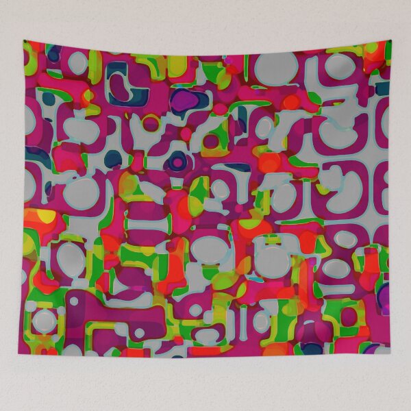 Item preview, Mutant funk - abstract pattern designed and sold by Xdelacra.