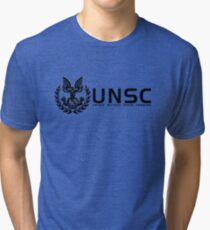 Halo - United Nations Space Command Tri-blend T-Shirt