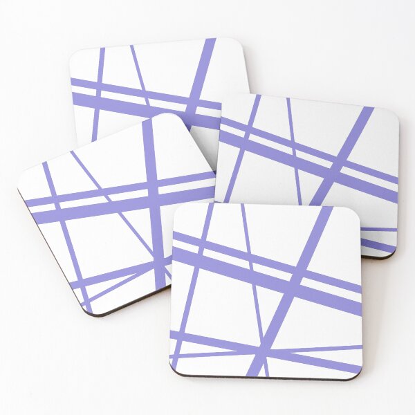 Item preview, Blue and White Geometric Lines designed and sold by DHSTN.