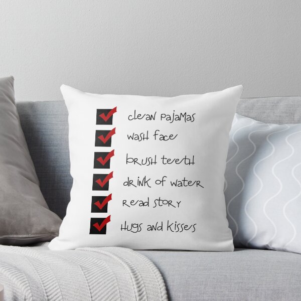 Item preview, bedtime checklist designed and sold by yvonne willemsen.
