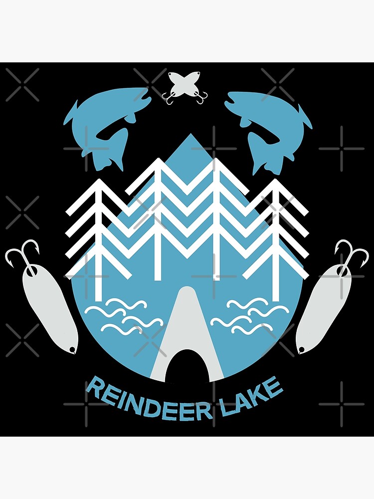 Reindeer Lake Saskatchewan | Trout Fishing Canada | Canoe And Kayak | Fresh  Water | Poster