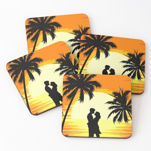 Item preview, Romantic Sunset Couple designed and sold by Wonmark.
