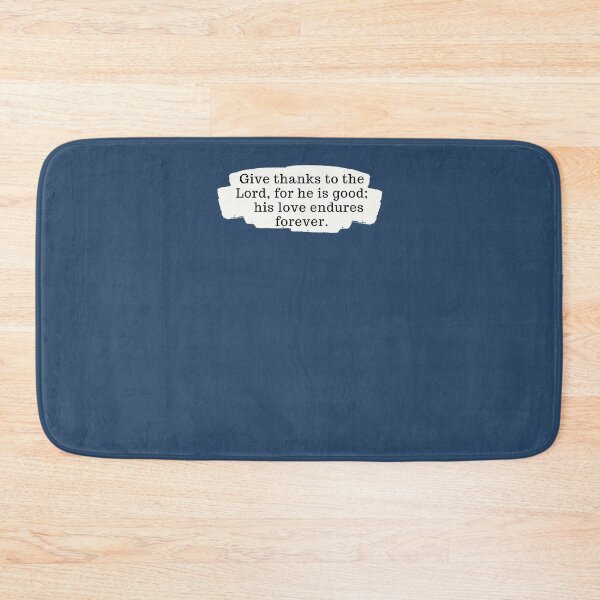Item preview, Bible Verse 1 Chronicles 16:34 designed and sold by Trendy Merch 90.