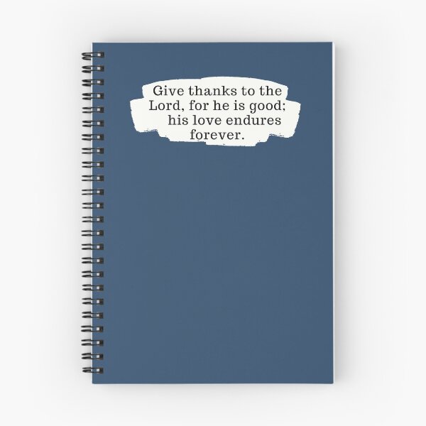 Item preview, Bible Verse 1 Chronicles 16:34 designed and sold by Trendy Merch 90.