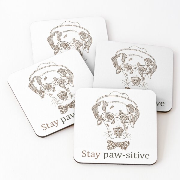 Item preview, Stay Pawsitive Dog designed and sold by elcapitano12.