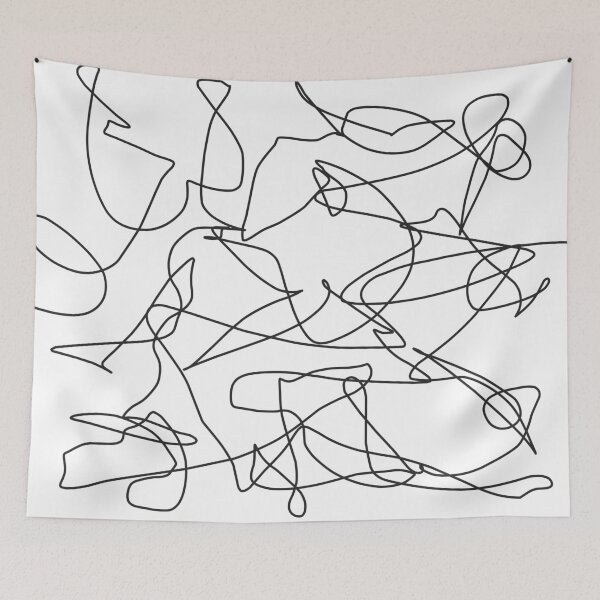 Item preview, Black Doodle Lines designed and sold by DHSTN.
