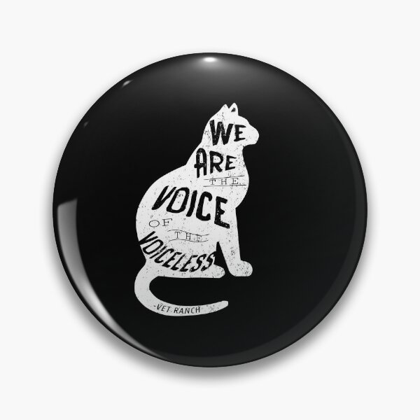 Item preview, Voice Of The Voiceless Cat designed and sold by JuneFisher.