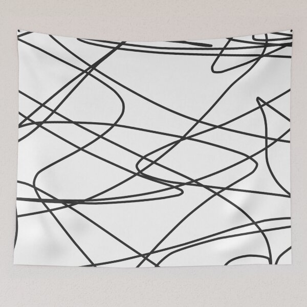 Item preview, Black Doodle Lines designed and sold by DHSTN.