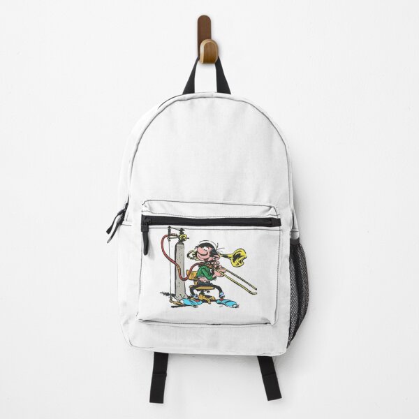 Item preview, Gaston Lagaffe Movie Cartoon Color Big Ben with trumpet designed and sold by GastonMovieHoi.
