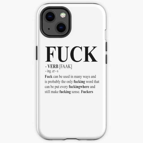 Fuck Definition iPhone Tough Case