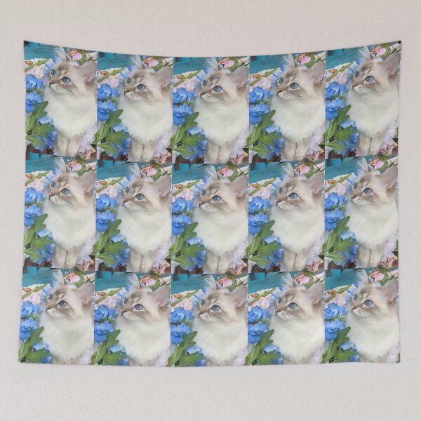 Item preview, Saoirse the lynx ragdoll cat designed and sold by Fluffycat2020.