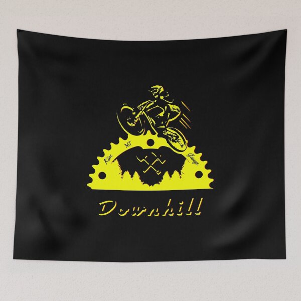 Item preview, Downhill in yellow designed and sold by Kim Gauge.