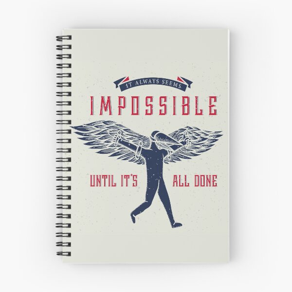 Item preview, Motivational Poster with Flying Man Illustration designed and sold by Peekonet.