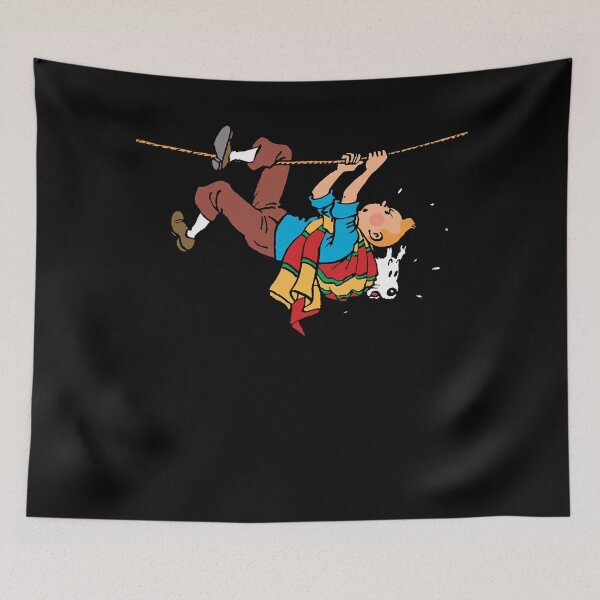 Item preview, Kuifje Rope Klimbing Gaston Lagaffe Movie Cartoon Color Big Ben designed and sold by GastonMovieHoi.