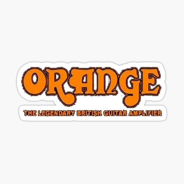 Best Seller Orange Stickers