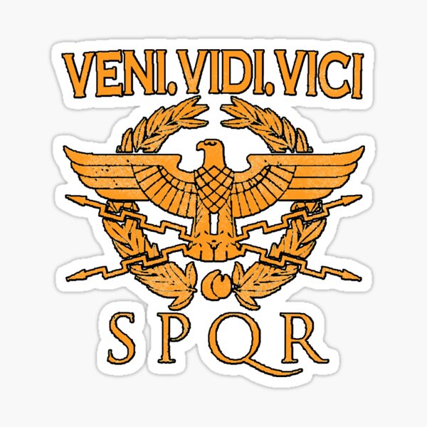 VENI VIDI VICI ROMAN EMPIRE | Sticker