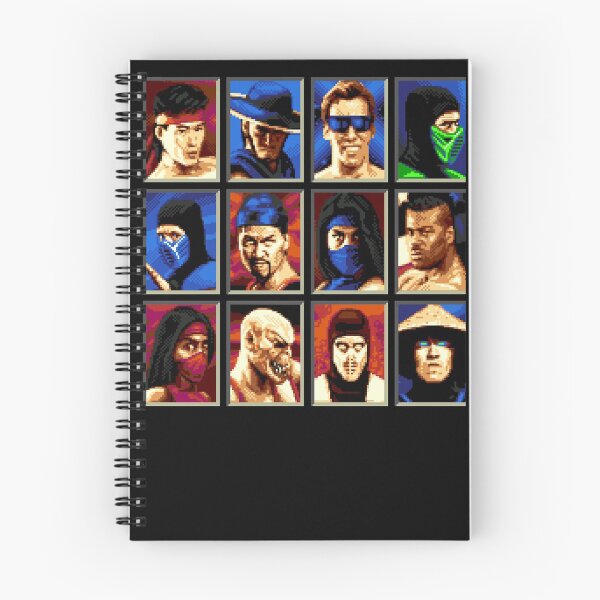 Item preview, Mortal Kombat II Genesis Character Select designed and sold by KAMLEFAHME.