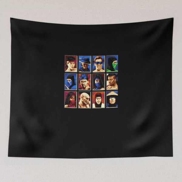 Item preview, Mortal Kombat II Genesis Character Select designed and sold by KAMLEFAHME.