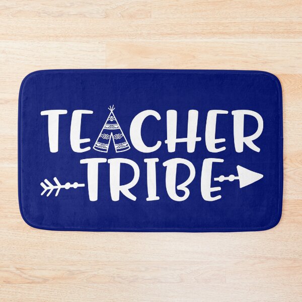 Item preview, Teacher tribe - funny teacher quote/gift (white/grey) designed and sold by PickaSticka.