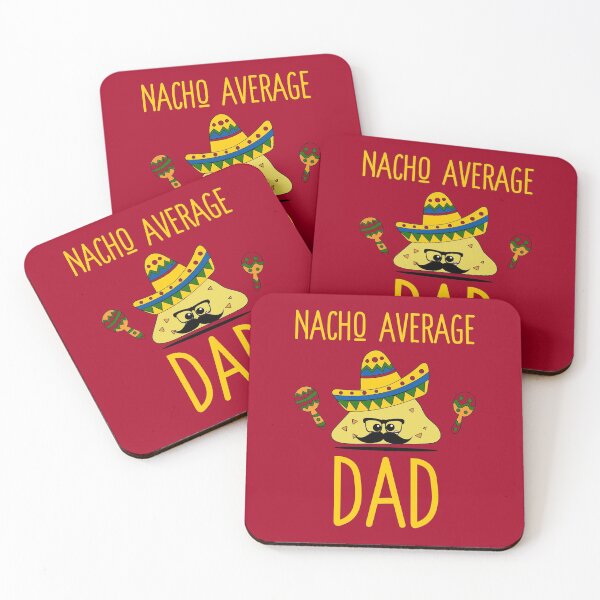 Item preview, Nacho Average Dad- ( Red ) designed and sold by RomeoSketches.