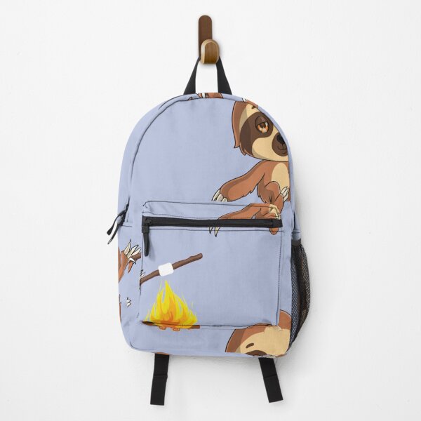 Item preview, Sloth Campfire designed and sold by VintageroqVinyl.