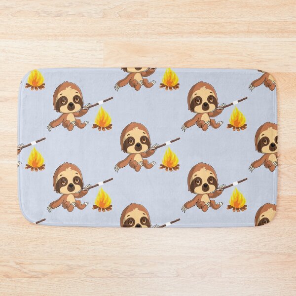 Item preview, Sloth Campfire  designed and sold by VintageroqVinyl.
