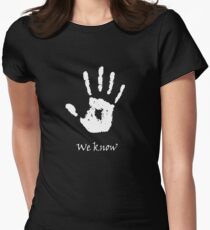 Dark Brotherhood - We Know Women's Fitted T-Shirt