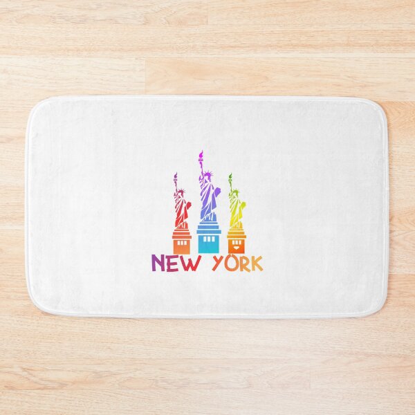 Item preview, STATUE OF LIBERTY AND NEW YORK IN GRADIENT COLORS-ADDICTED TO NEW YORK designed and sold by samArtline.