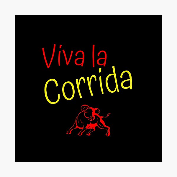 Item preview, Viva la corrida de toros designed and sold by catoo666.