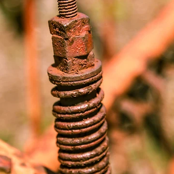 Artwork thumbnail, Rusty Spring by Thaddeus Zajdowicz